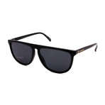 Givenchy // Men's 7145-S-807 Straight Top Sunglasses // Black + Gray