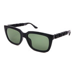 Balenciaga // Men's BB0108S-001 Sunglasses // Black + Black