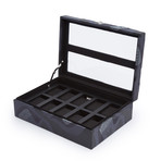 Memento Mori // 10 Piece Watch Box (Black)