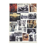 Woody Allen // Collage of Woody Allen best movies // Offset Lithograph