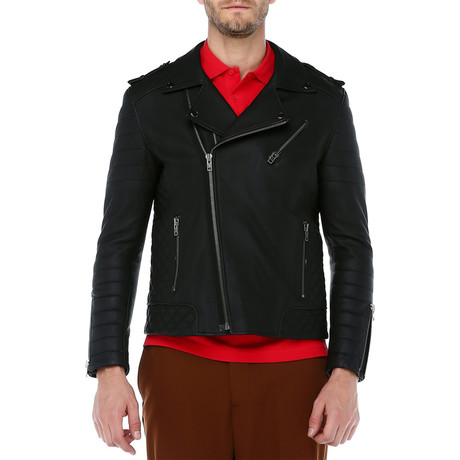Milan Leather Jacket // Black (XS)