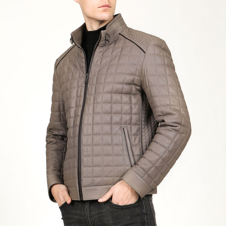 Paris Leather Jacket // Mink (XS)