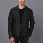 Paris Leather Jacket // Brown Tafta (3XL)