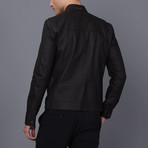 Monte Carlo Leather Jacket // Brown Tafta (XL)