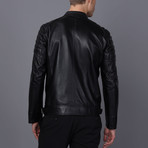 Rome Leather Jacket // Black (XL)
