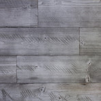 NaturaPlank™ Peel + Stick Wood Wall Cladding // Warm Gray