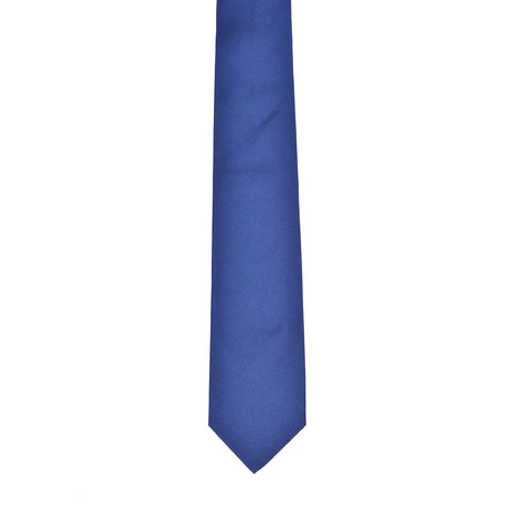 Solid Silk Tie // Blue