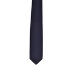 Solid Cashmere Tie // Midnight Blue
