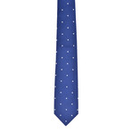 Dotted Silk Tie // Blue