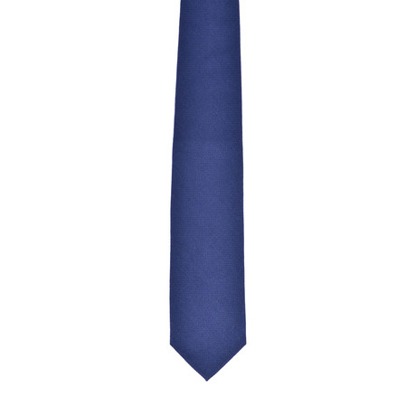 Solid Cashmere Tie // Dark Blue