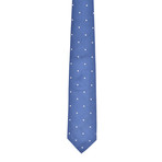 Dotted Silk Tie // Light Blue