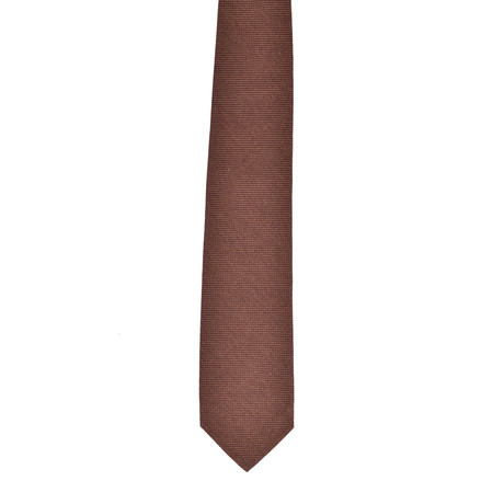 Solid Cashmere Tie // Light Brown