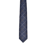 Argyle Cashmere Tie (Gray)