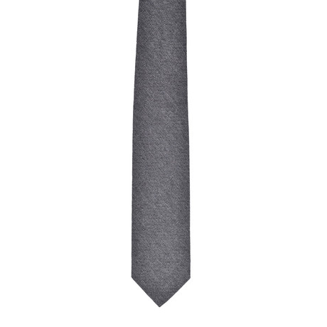 Solid Cashmere Tie // Gray