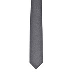 Solid Cashmere Tie // Gray