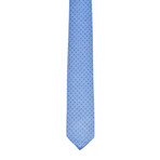 Gabardine Spots Tie (Light Blue)
