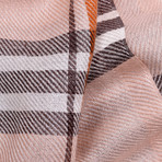 Cashmere + Silk Blend Woven Scarf // Multicolor