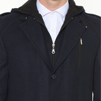 Siena Overcoat // Dark Blue (Medium)