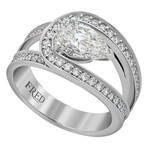 Lovelight Platinum + Diamond Ring // Ring Size 6.5