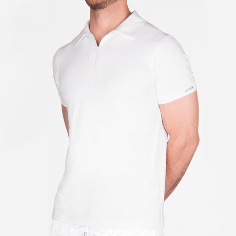 Jared Short Sleeve Polo // White  (Small)