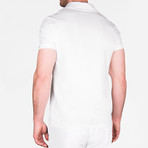 Jared Short Sleeve Polo // White  (Small)