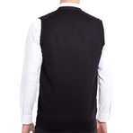 Chandler Sweater Vest // Black (Small)