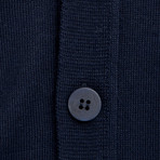 Chandler Sweater Vest // Dark Navy Blue (Small)