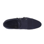 Monk Shoe // Navy (Euro: 42)