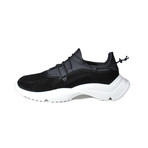 Suede Sneakers // Black (Euro: 44)