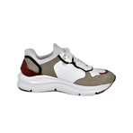 Sneakers V1 // White + Brown (Euro: 44)
