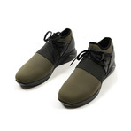 Lagoon Casual Sneakers // Olive + Black (Euro: 42)