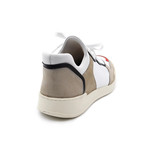 Sneakers V2 // White + Brown (Euro: 45)