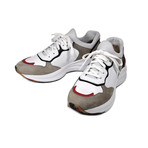Sneakers V1 // White + Brown (Euro: 39)