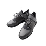 Elastic Strap Metallic Sneakers // Dark Gray (Euro: 42)