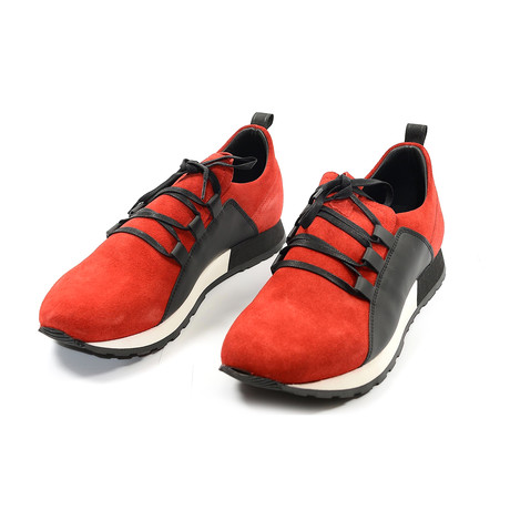 Mars Casual Sneakers // Red + Black (Euro: 39)