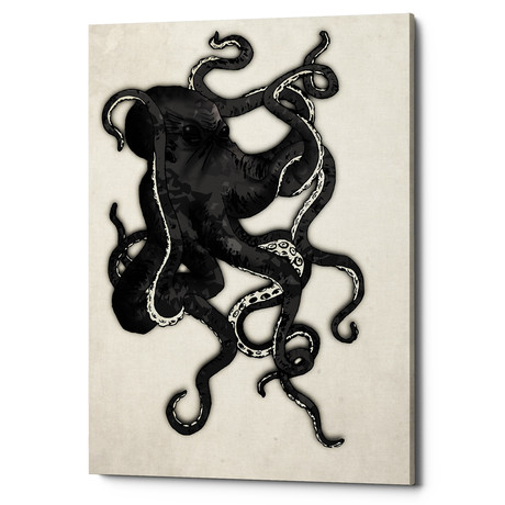Octopus (26"H  x 18"W  x  0.75"D)