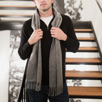 Lambswool Scarf // Gray