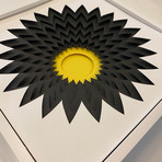 Black Hole Sun // Paper Flower Wall Sculpture