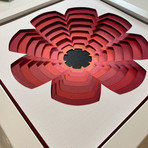 Papaver // Paper Flower Wall Sculpture