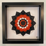 Rosette // Hand Cut // Paper Flower Wall Sculpture