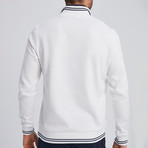 Caller Sweater // White (3XL)