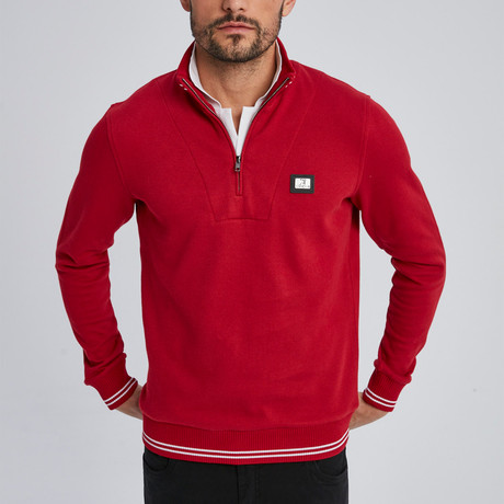 Caller Sweater // Red (Small)