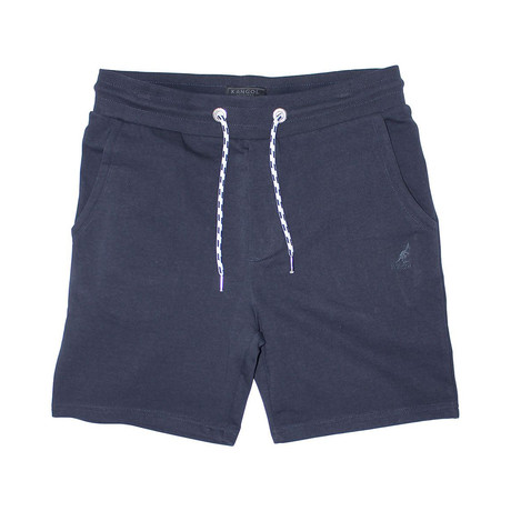Two-Tone Drawcord French Terry Short // Navy (S)