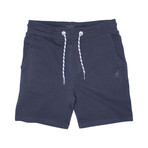 Two-Tone Drawcord French Terry Short // Navy (M)