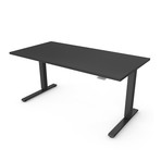 Float Sit-Stand Table // 24"L x 48"W (White)