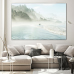 Suhrie - Catching the Morning Surf (72"W x 48"H x 1.5"D)