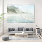 Suhrie - Catching the Morning Surf (72"W x 48"H x 1.5"D)