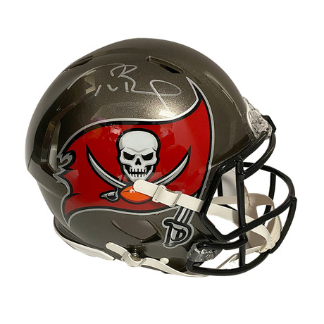 Tom Brady // Helmet // Signed