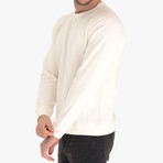 Lightweight Sweatshirt // Cream (S)