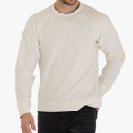 Lightweight Sweatshirt // Cream (XL)